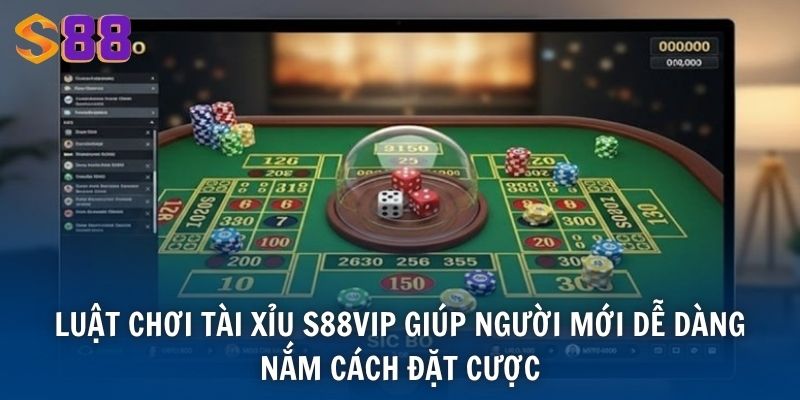 Tài Xỉu Go88 - Game Hấp Dẫn Thưởng Cao Hàng Đầu Hiện Nay 3 Luật chơi Tài Xỉu S88VIP giúp người mới dễ dàng nắm cách đặt cược